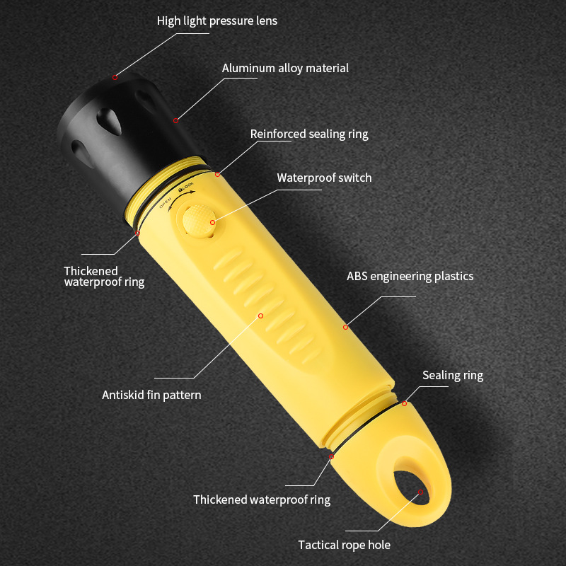 潜水照明装备实物图