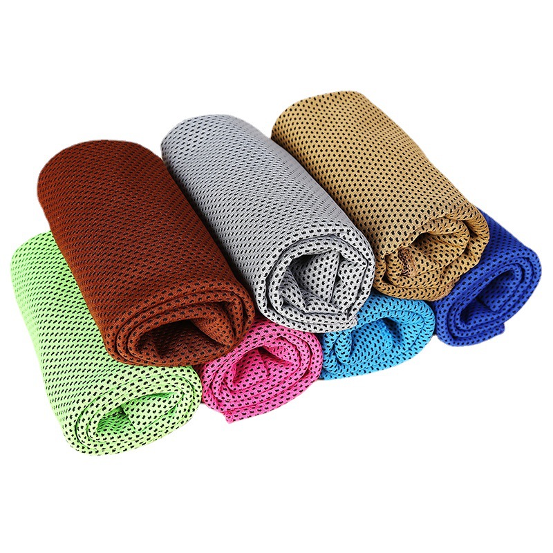 One-piece consignment cross-border cold towels, outdoor sports towels, cooling towels, cool towels, yoga towels, quick-drying cool sports ice towels, wholesale from street stalls Item Picture