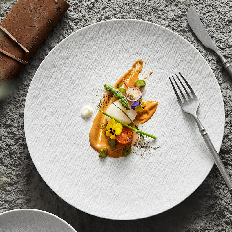 【工厂】轻奢西餐盘家用高颜值牛排意面盘子甜品水果沙拉菜盘商用细节图