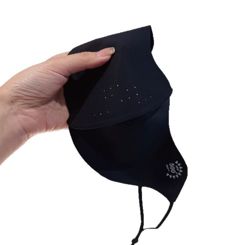 Factory wholesale 7A-level fox-shaped ice silk sun protection traceless mask with enhanced ice feel, breathable and eye-protecting corner summer new style face mask Item Picture