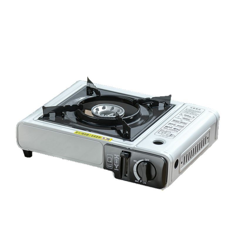 Gas stove, barbecue and hot pot integrated boiler, picnic stove, outdoor card magnetic stove, camping gas stove, energy-saving explosion-proof stove Item Picture