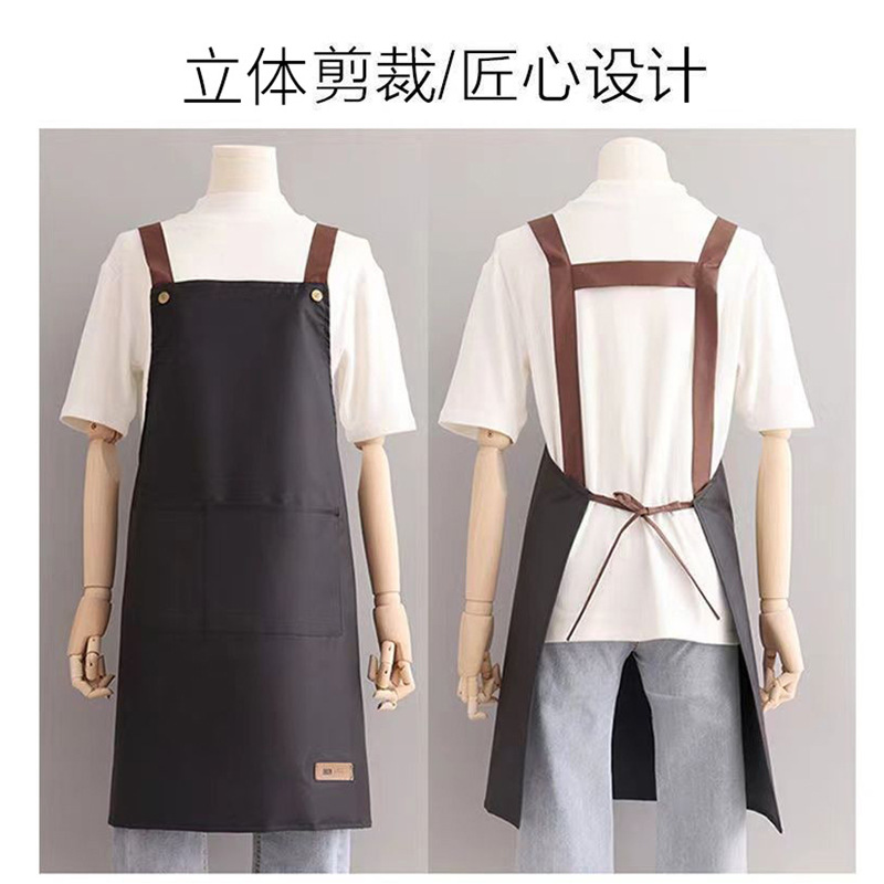 家务围裙、袖套实物图