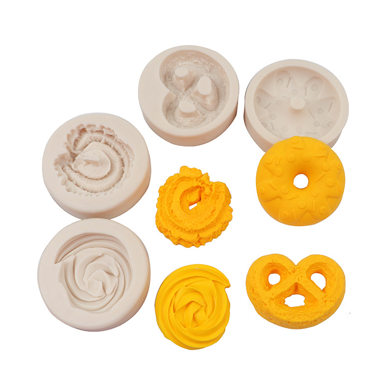 奶酪冰淇淋球装饰巧克力蛋糕模具曲奇饼干奶油蛋白翻糖硅胶模具