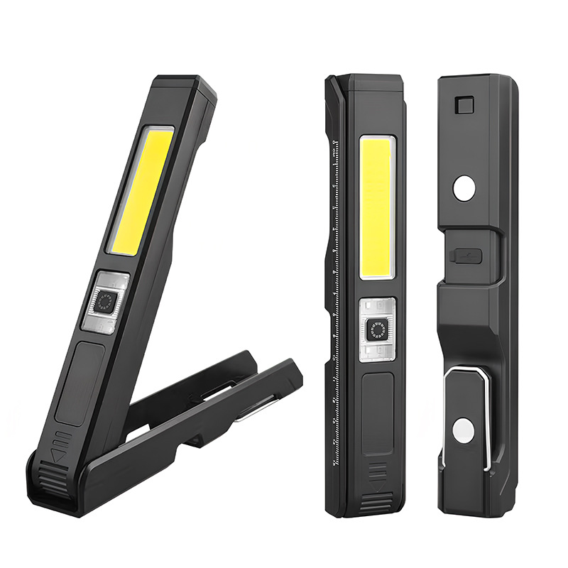 Cross-border new outdoor lighting fixtures, hook magnets, mobile work lights, led household repair emergency flashlights Item Picture