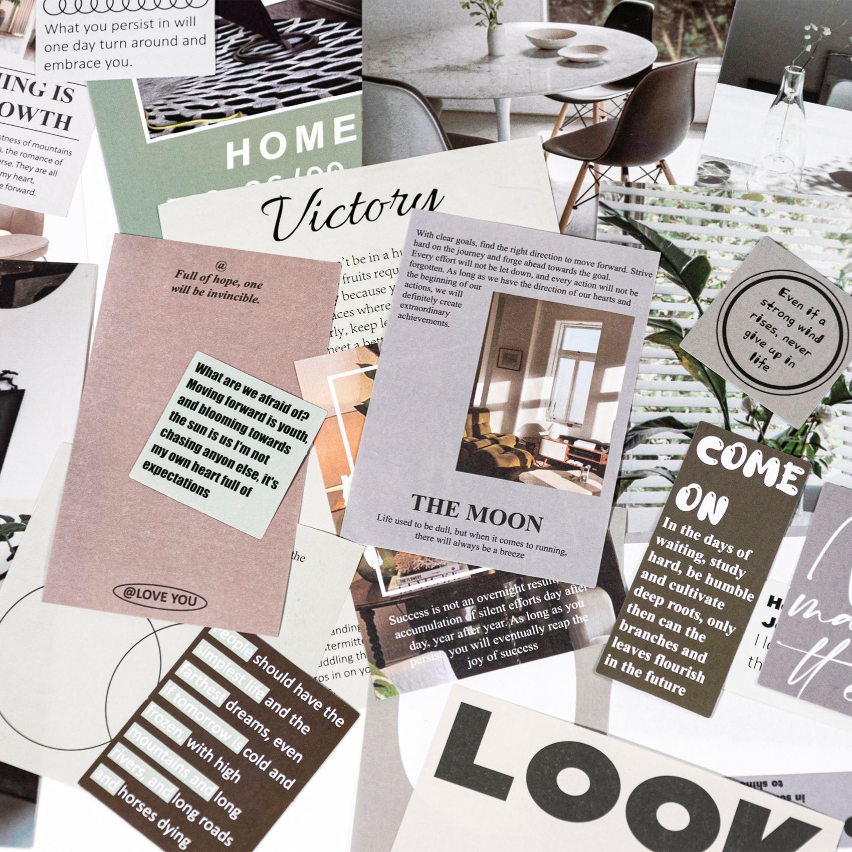 鑫奇新32张万千星辰系列素材包 浪漫复古城市文艺手账装饰贴纸包详情图3