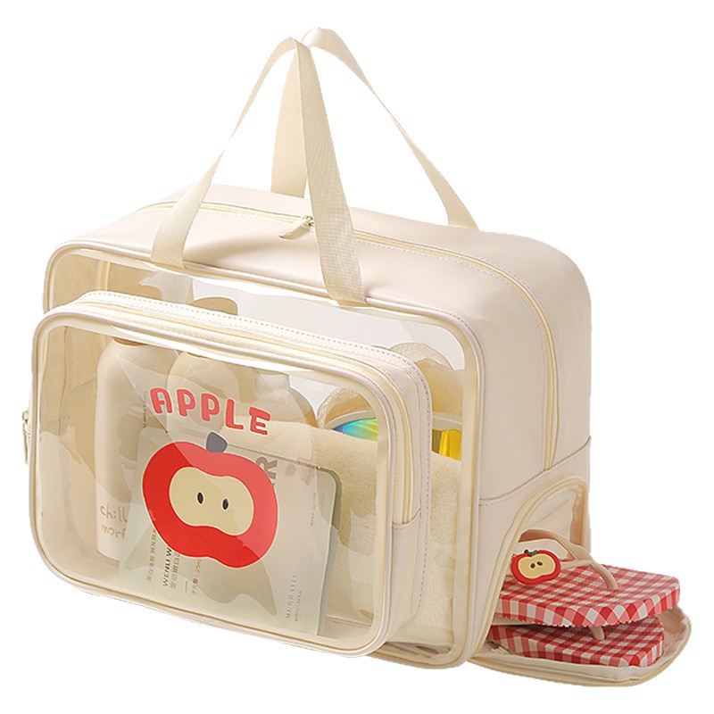 衣服收纳袋/行李收纳袋/旅行收纳袋/收纳/餐具白底实物图