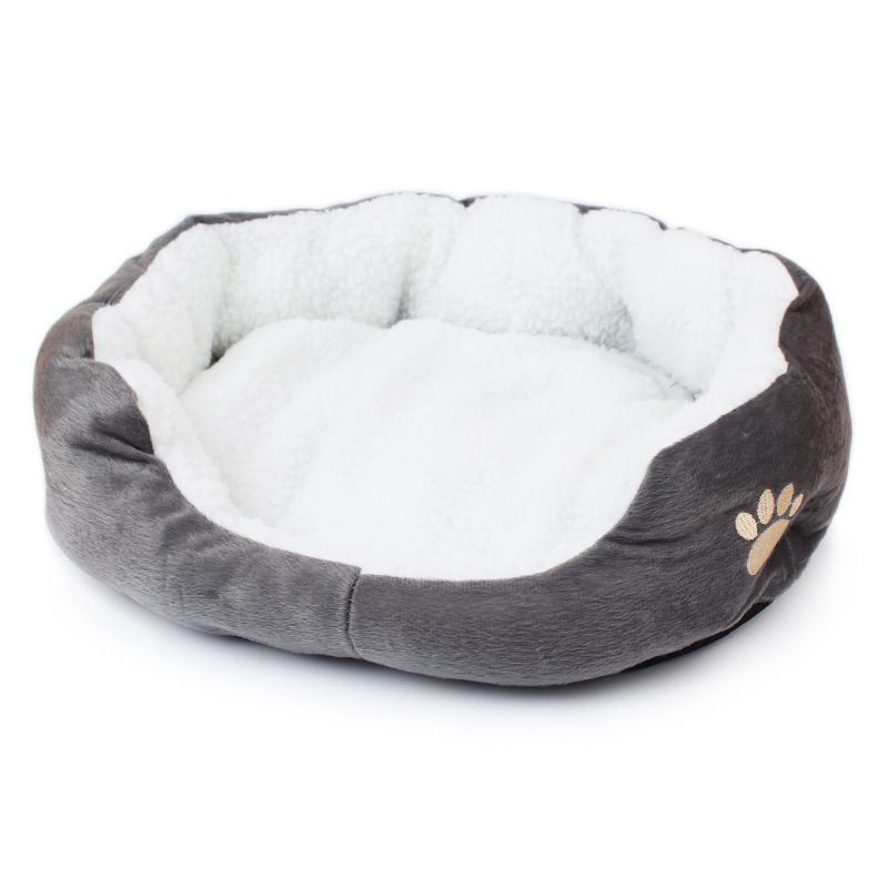 Venta directa de fábrica pequeño tamaño grande corderos de peluche perro perrera teddy by bear pet kennel cojín suministros en stock al por mayor Specification image