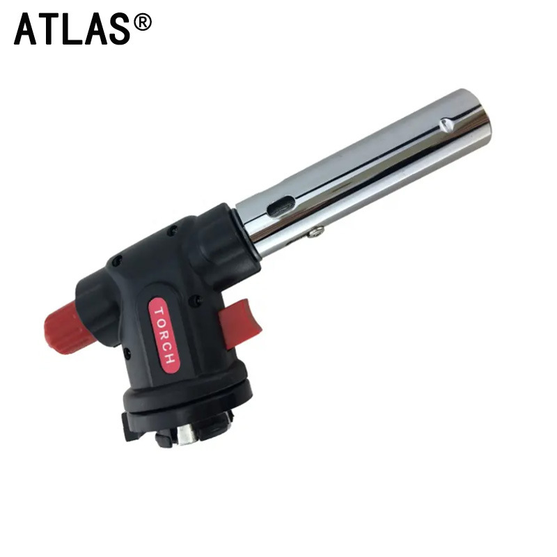 ATLAS便携式卡式喷火器家用烧烤烘焙点火器防风电子打火焊器