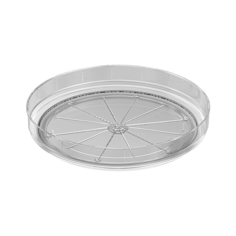 Rotating condiment storage rack, kitchen condiment rack, turntable table, cosmetic storage rack Item Picture