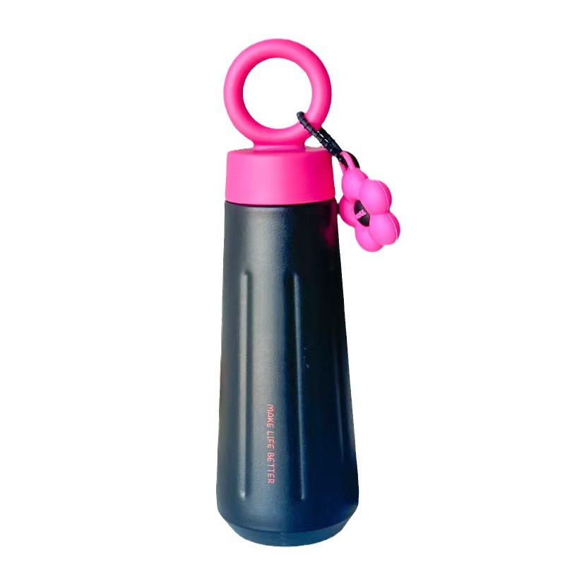 316 Fashionable petal stainless steel insulated cup, Goddess Cup, high appearance level, creative outdoor portable sports handle water cup Application Scenario