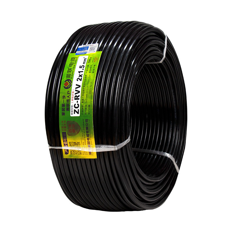 RVV flexible cable reel and cable cross-sectional diagram Item Picture