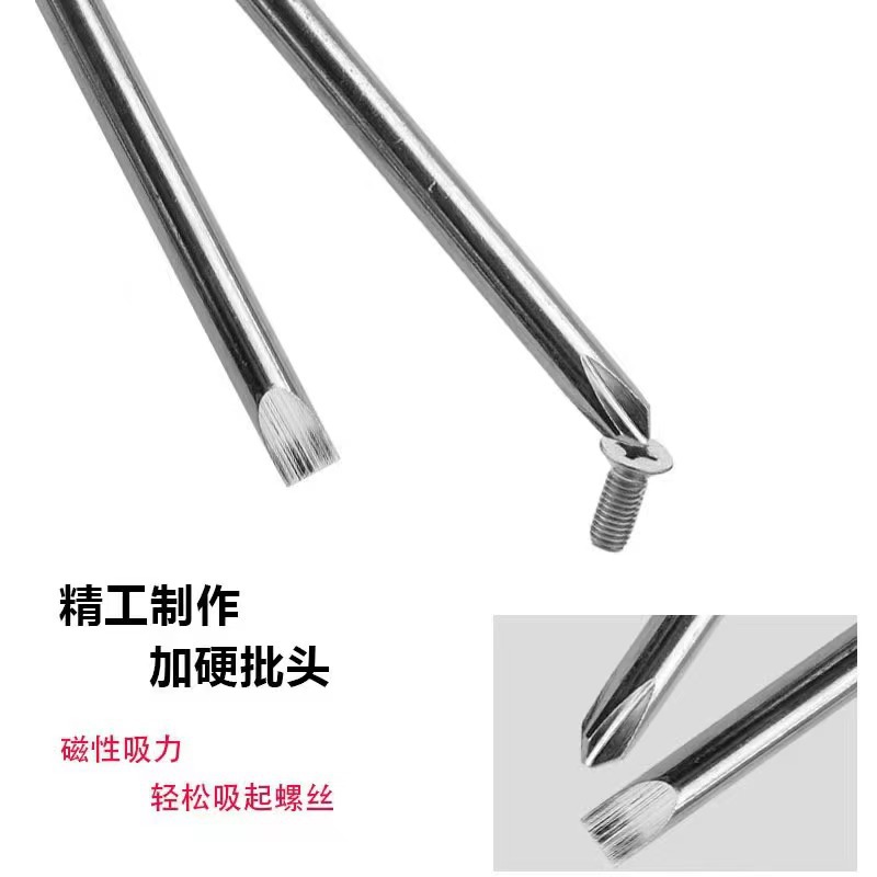 Arrow 5mm, 4mm, 3mm magnetic manual screwdriver, 11-character assembly and delivery, home decoration, furniture and home decor screw screwdriver details Picture