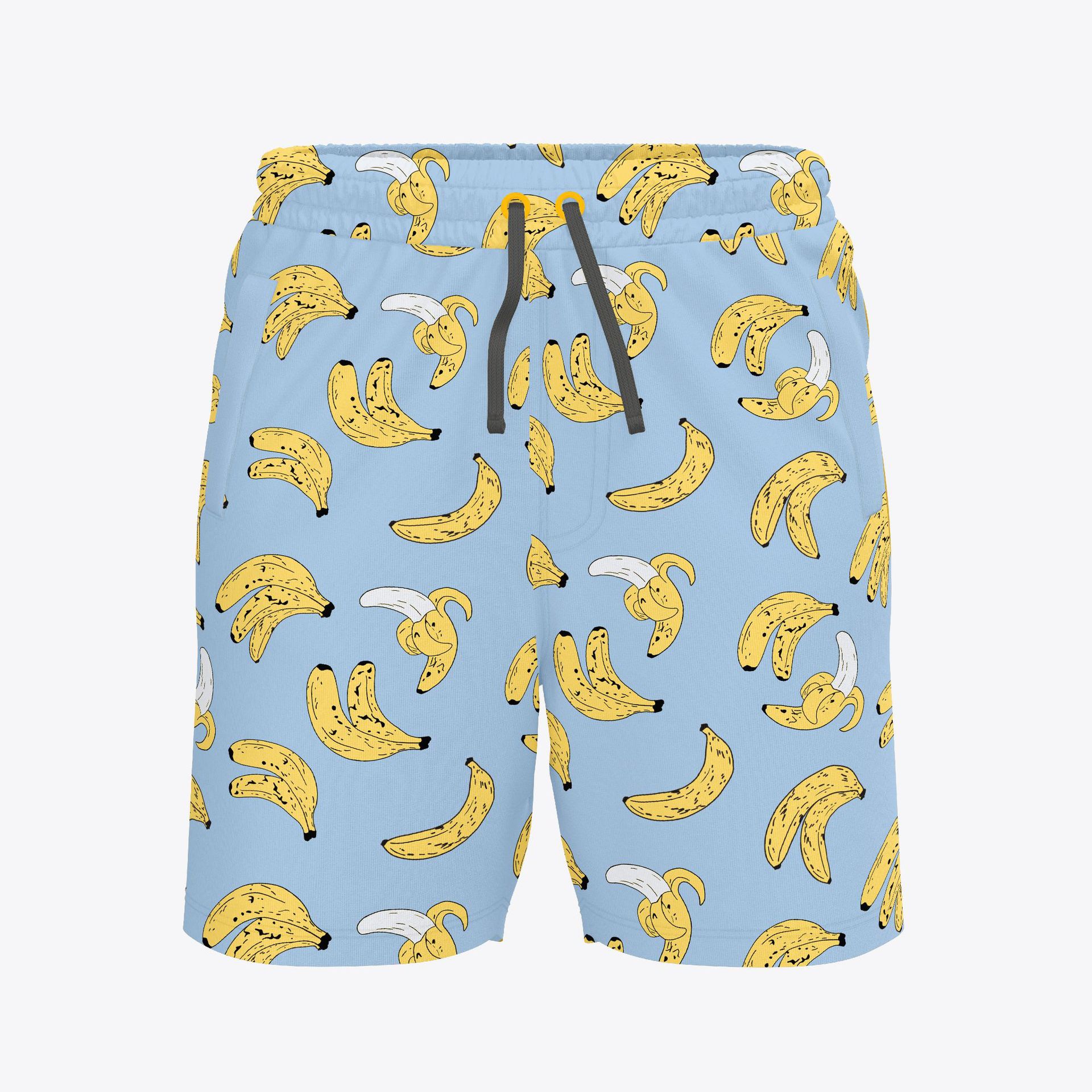 跨境夏威夷沙滩裤男休闲宽松大码男士五分速干短裤海滩度假休闲裤