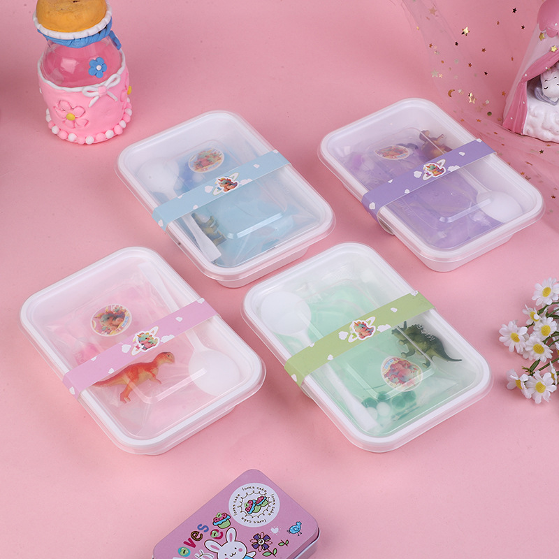 Wholesale children's fun cartoon Longbao nano glue stress-relieving slime squeezing and venting magic tool, children's diy handicraft details Picture