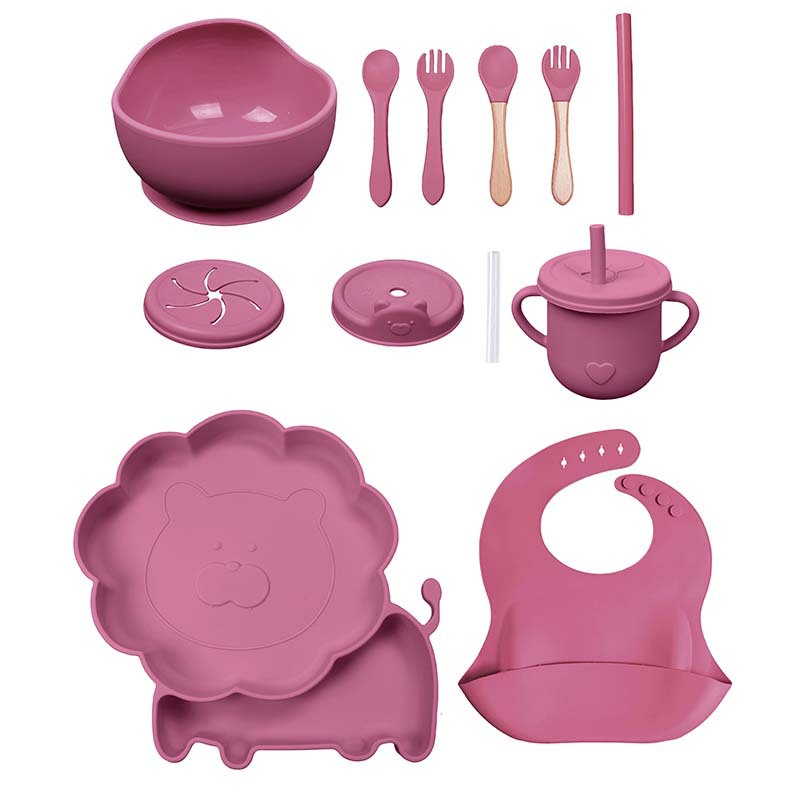 硅胶餐具/玩具/硅胶宝宝餐具/硅胶制品/不锈钢硅胶宝宝餐具细节图