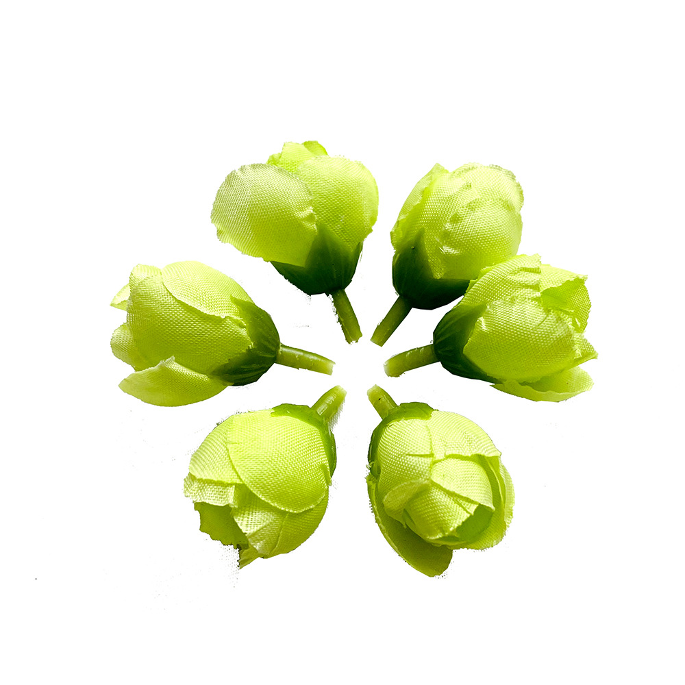diy hairpins, headwear, clothing accessories, wedding hall corsages and wrist flowers with simulated small rose buds and thumb flowers Item Picture