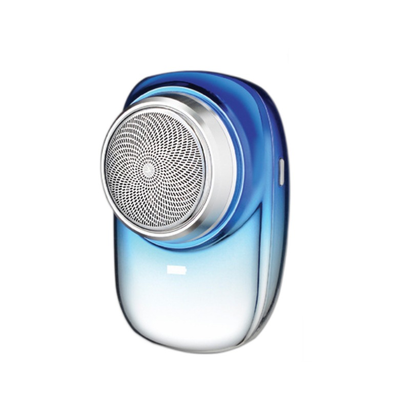 kemei household electric shaver, small steel cannon, waterproof razor, rotating mini beard razor, USB charging Item Picture