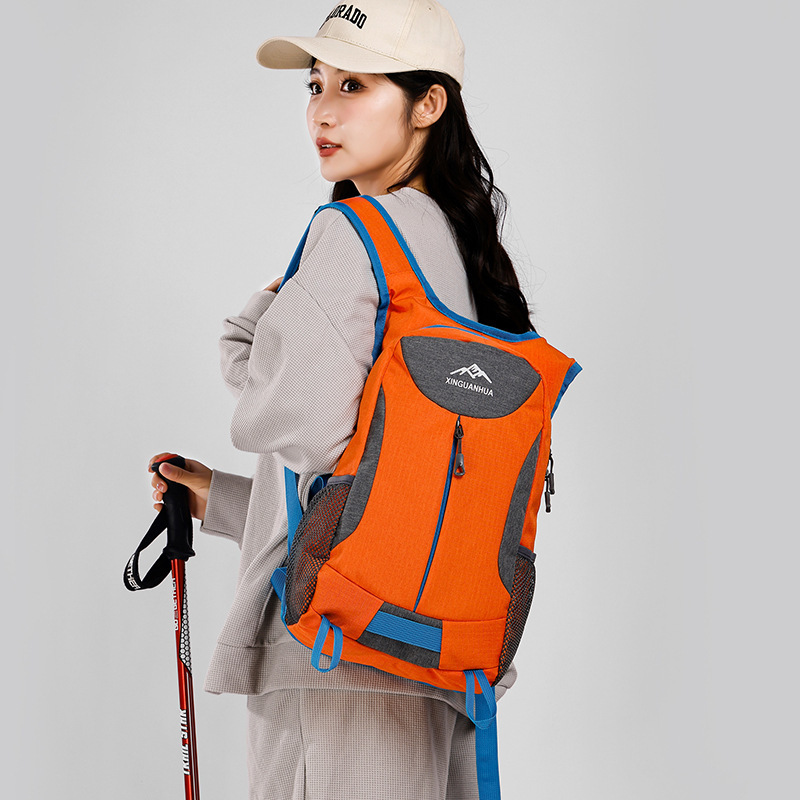 Outdoor sports cycling mountain climbing bags, casual outdoor hiking travel backpacks, large-capacity outdoor travel backpacks Specification image