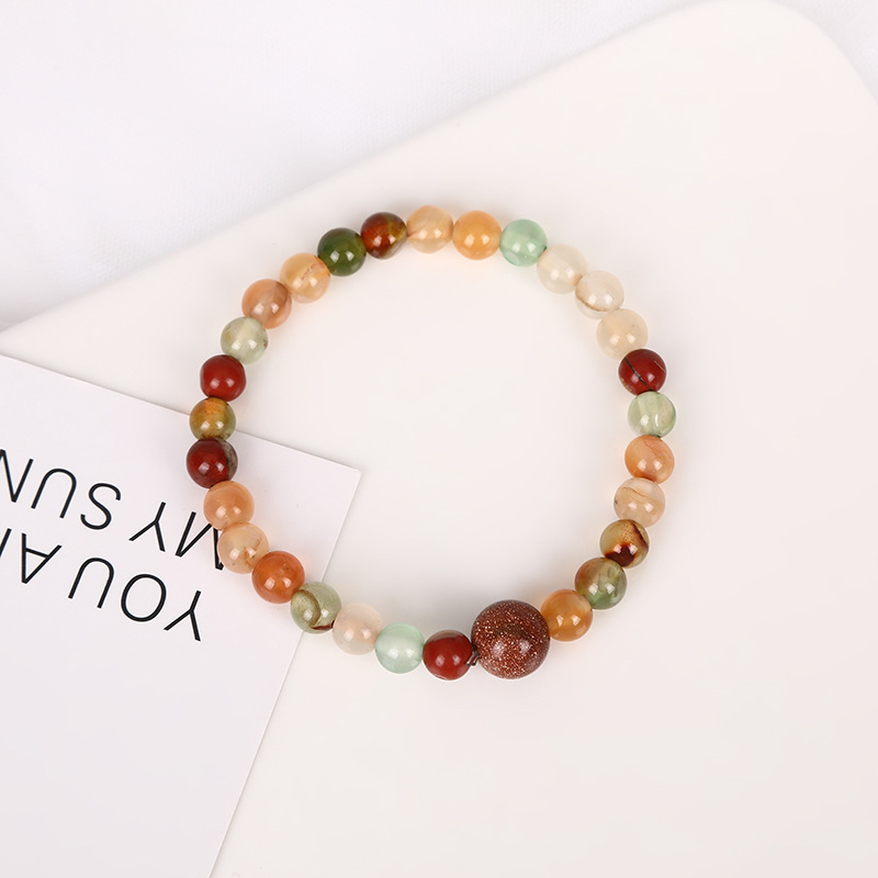 手串/水晶手串/合香珠/水晶能量手串/文玩手串产品图