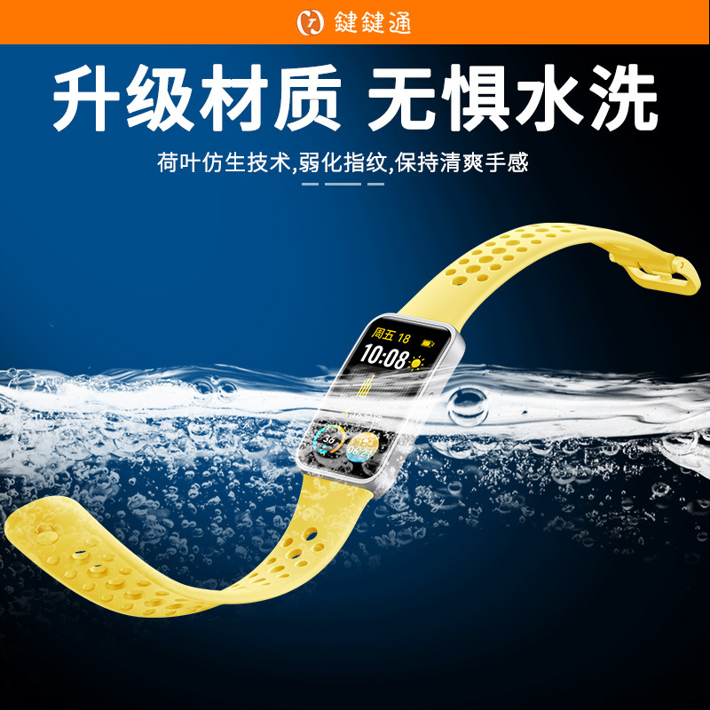Water condensation film high-definition applicable Huawei Band 9 protective film application magic tool Smart Band 10 Film Watch face film Band details Picture