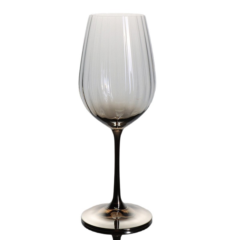 Practical gifts for customers: Czech imported crystal red wine glass set, light luxury, high appearance level, tall glass business gifts Item Picture