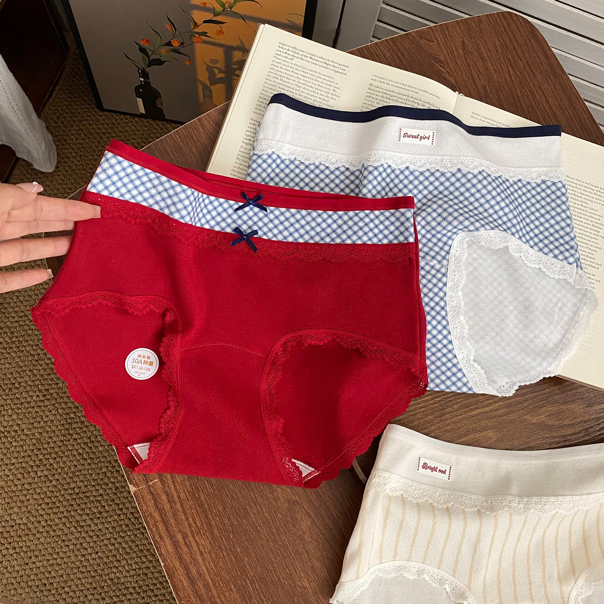 内裤女士高腰舒适/内裤/内裤商家/内裤女士高腰/内裤莫代尔面料产品图