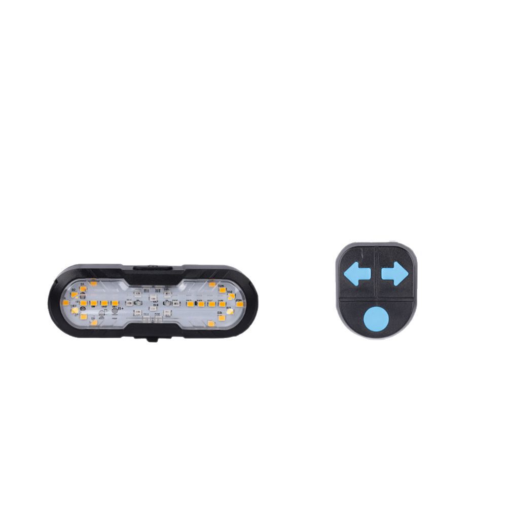 The new cross-border smart remote control turn signal Type-C charging waterproof taillights with horn warning for night cycling