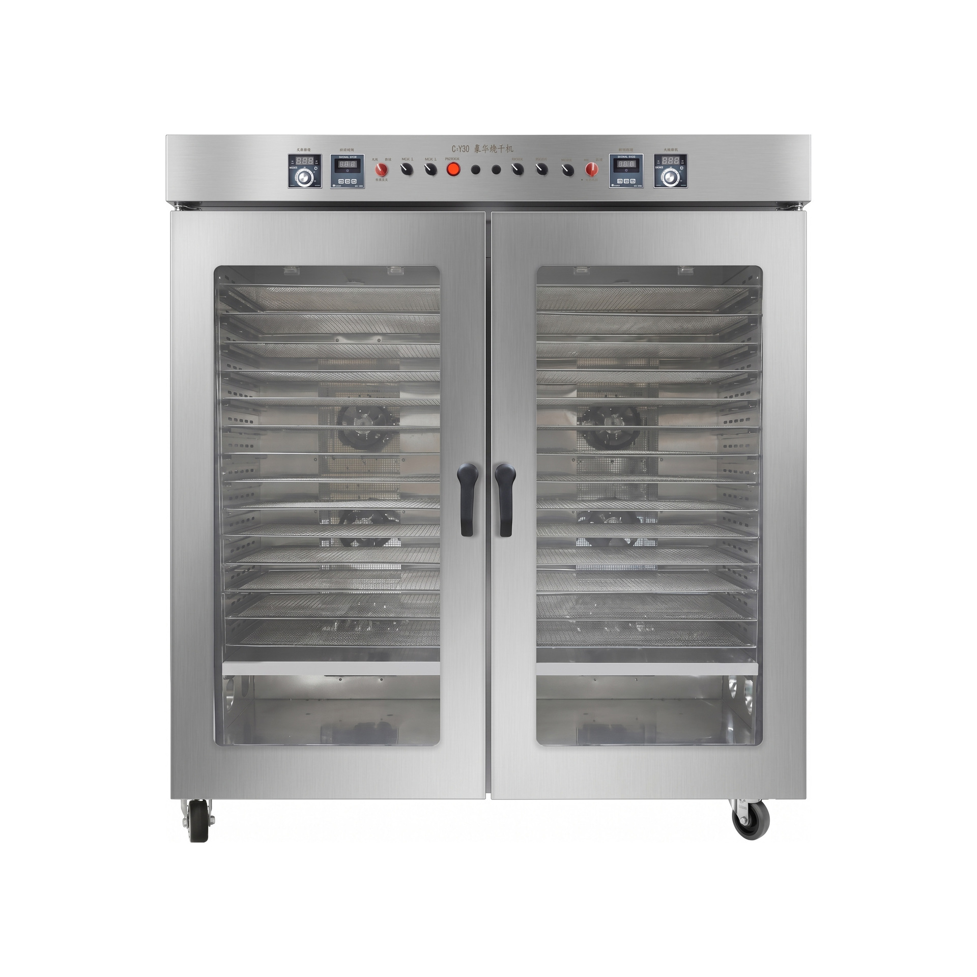 Commercial large-capacity vertical food dryer, large-scale stainless steel multi-functional drying equipment for fruits, vegetables, cured meat and medicinal materials, batch Item Picture