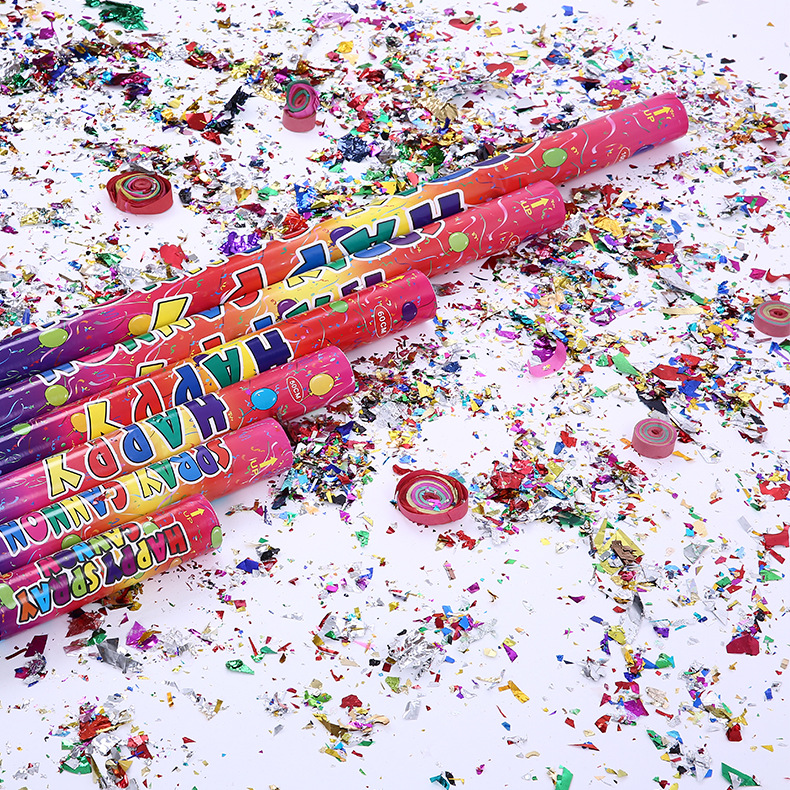 Customized firework manufacturers, wedding celebration party supplies, opening and starting work, birthday party, celebration firecrackers, wedding spray flower tubes Application Scenario