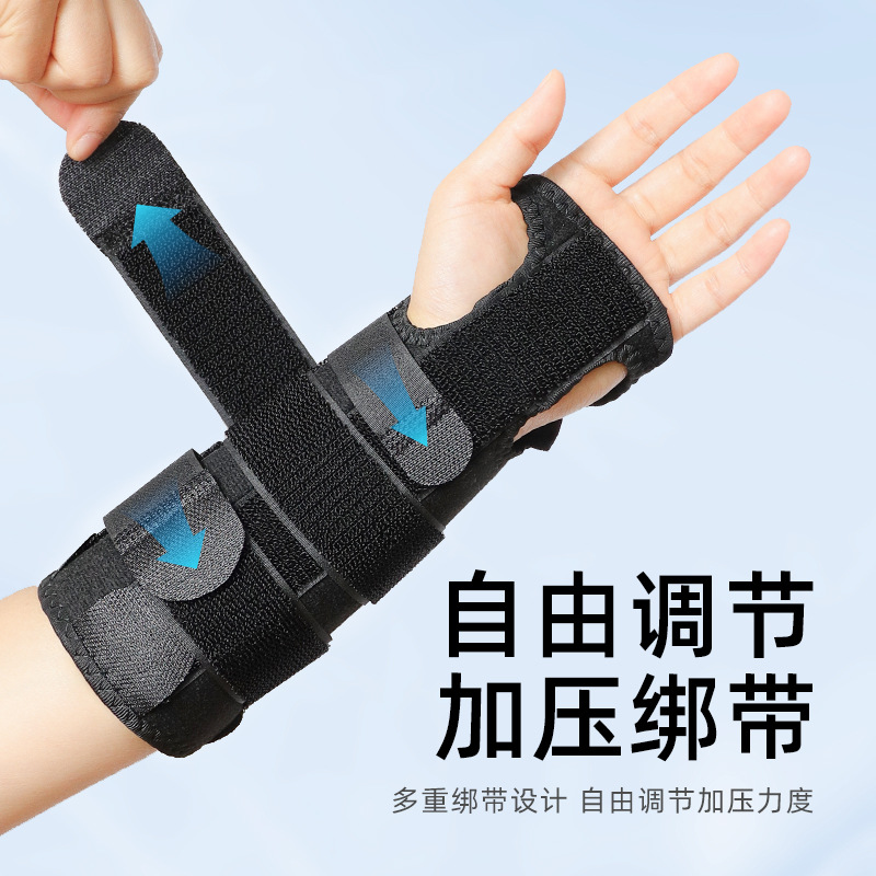 Cross-border Amazon wrist joint fixation strap, wrist fixation strap, steel plate wrist guard, wrist support, wrist bone fixation strap details Picture