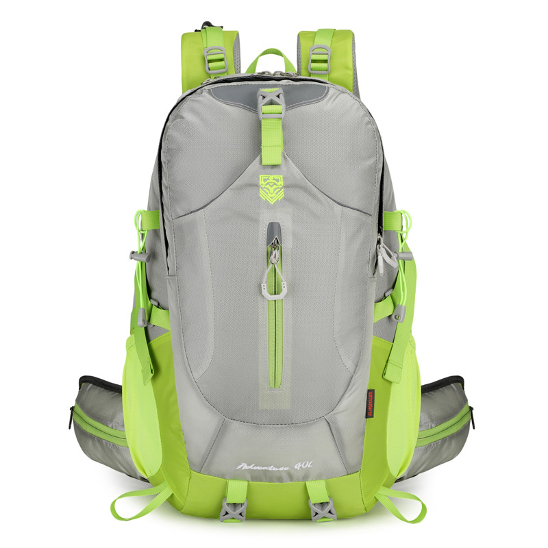 Cross-border outdoor hiking and mountaineering backpack: 40-liter large-capacity floating back plate waterproof men's and women's sports backpack
