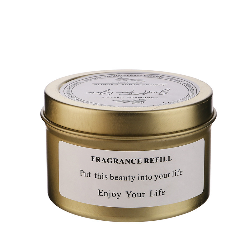 Cross-border Southeast Asia, Mukou tin cans, indoor dried flower scented candles, birthday gifts, creative scented candles Item Picture