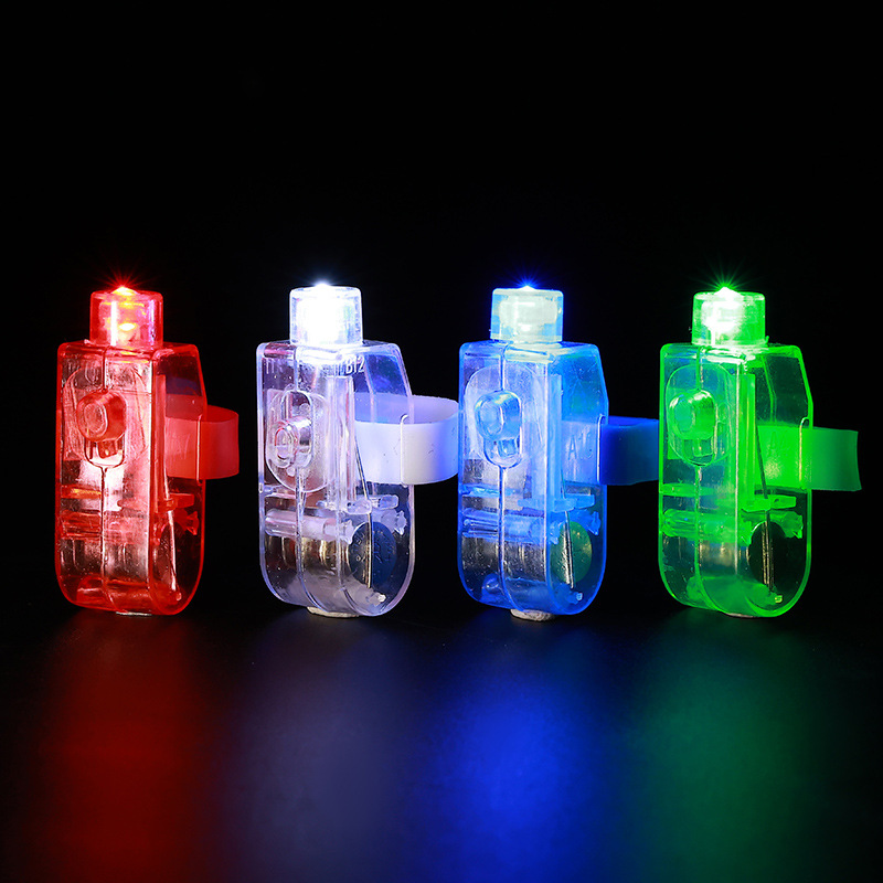 Factory direct sales of luminous finger lights, laser lights, ring lights, and colorful LED lights. Wholesale from street stalls details Picture