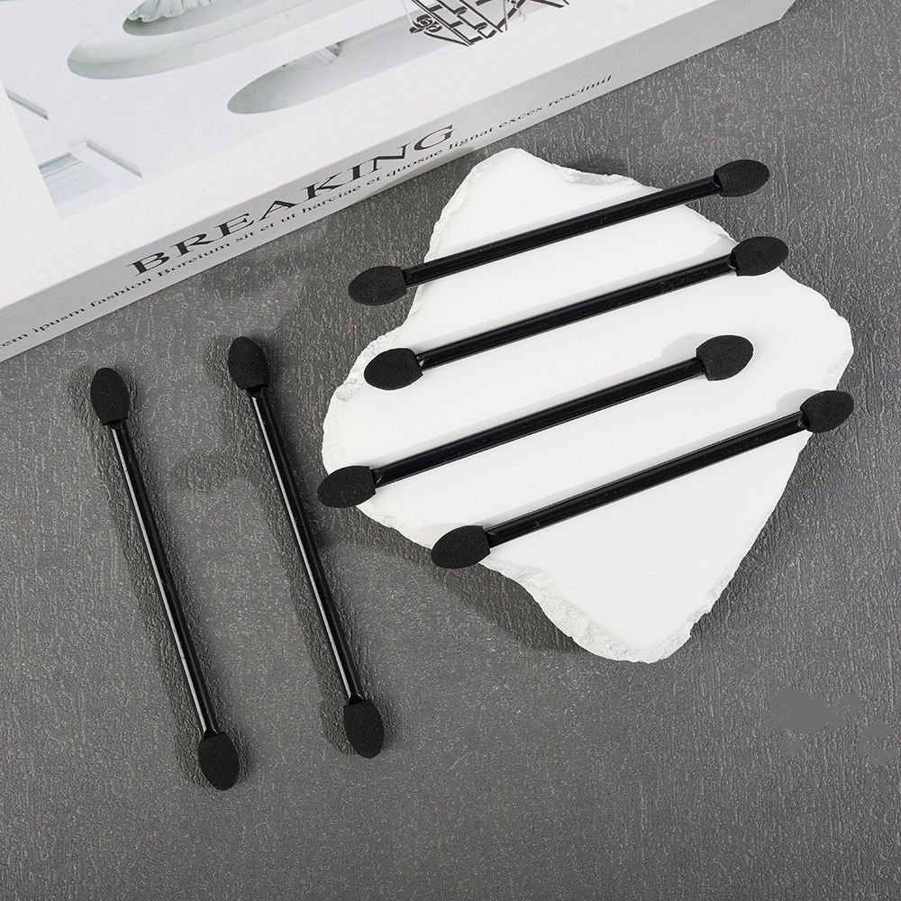 双头眼影刷乳胶海绵眼影棒化妆刷美妆工具新手必备一次性晕染工具产品图