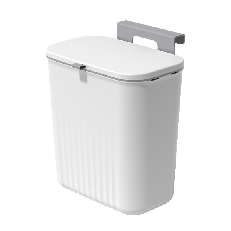 Kitchen trash can, wall-mounted household cabinet door, wall-mounted kitchen waste bin, suspended bathroom toilet Item Picture