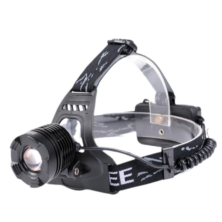Wholesale Of Led High-Intensity Long-Range Charging Headlamps, Belt-Type Headlamps, Outdoor Zoom, Waterproof Charging, Camping High-Intensity Headlamps Item Picture