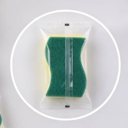 Mr.OK factory direct supply sponge scouring pads, double-sided cleaning sponges, kitchen cleaning sponges, dishwashing sponges, pot scrubbing sponges Specification image