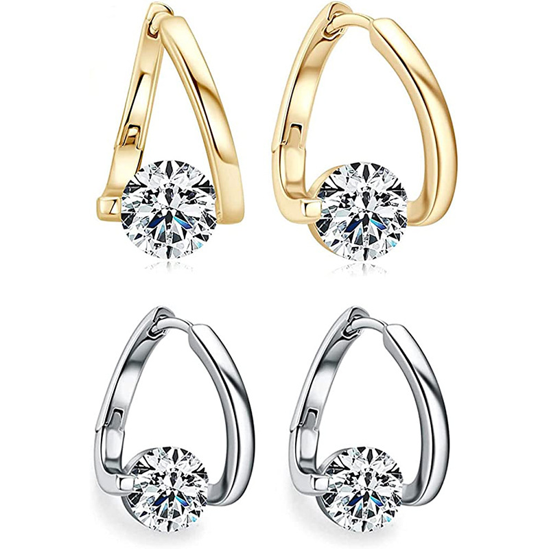 Amazon Cross-border new earrings: Irregular stud earrings with a Korean Instagram style, fashionable and light luxury earrings Application Scenario