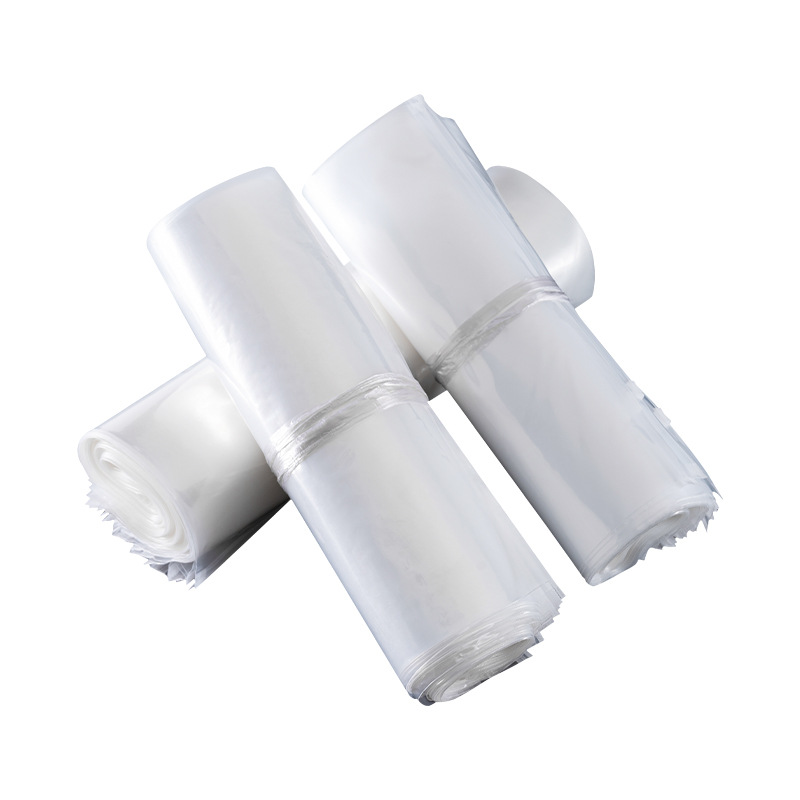 透明磨砂服装拉链袋pe塑料自封袋文胸袜子磨砂袋内裤衣服包装袋白底实物图