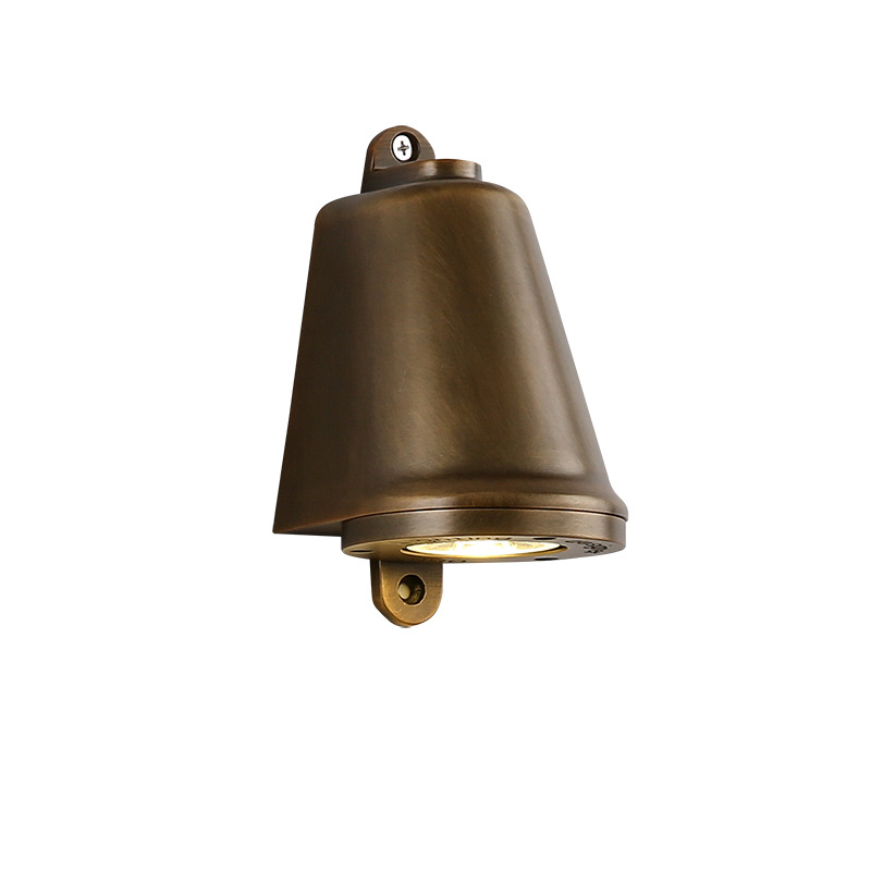 Industrial-style loft wall lamps, outdoor storefronts, vintage indoor and outdoor corridors, entrance balconies, rechargeable cast aluminum horseshoe spotlights Item Picture