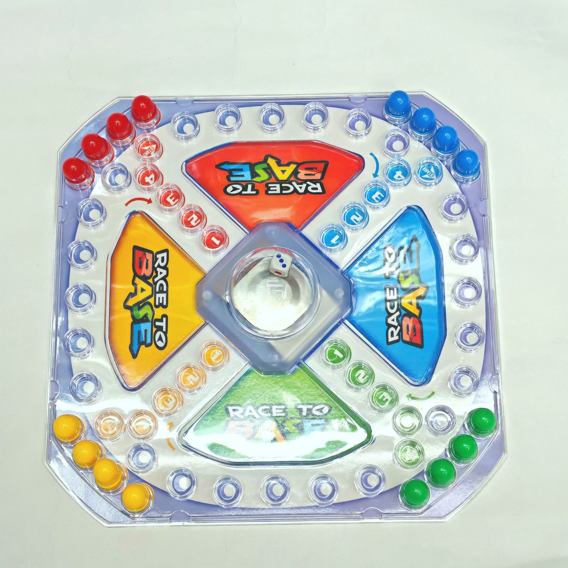 跨境儿童立体飞行棋亲子互动游戏儿童益智启蒙跳跳棋男女孩通用细节图