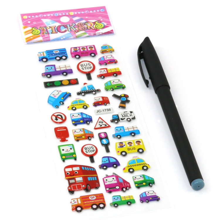 文具贴纸实物图