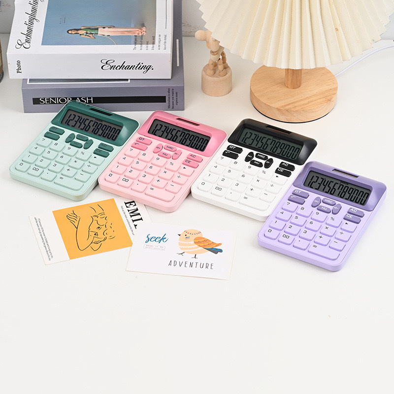 High appearance level calculator, dopamine, cute office machinery keyboard computer, primary and secondary school students' learning supplies Specification image
