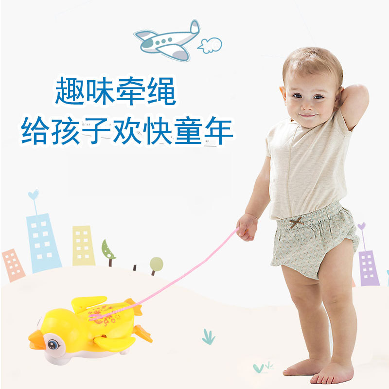 The leading penguin, glowing electric music, universal penguin, best-selling children's educational street stall, wholesale from the manufacturer Specification image