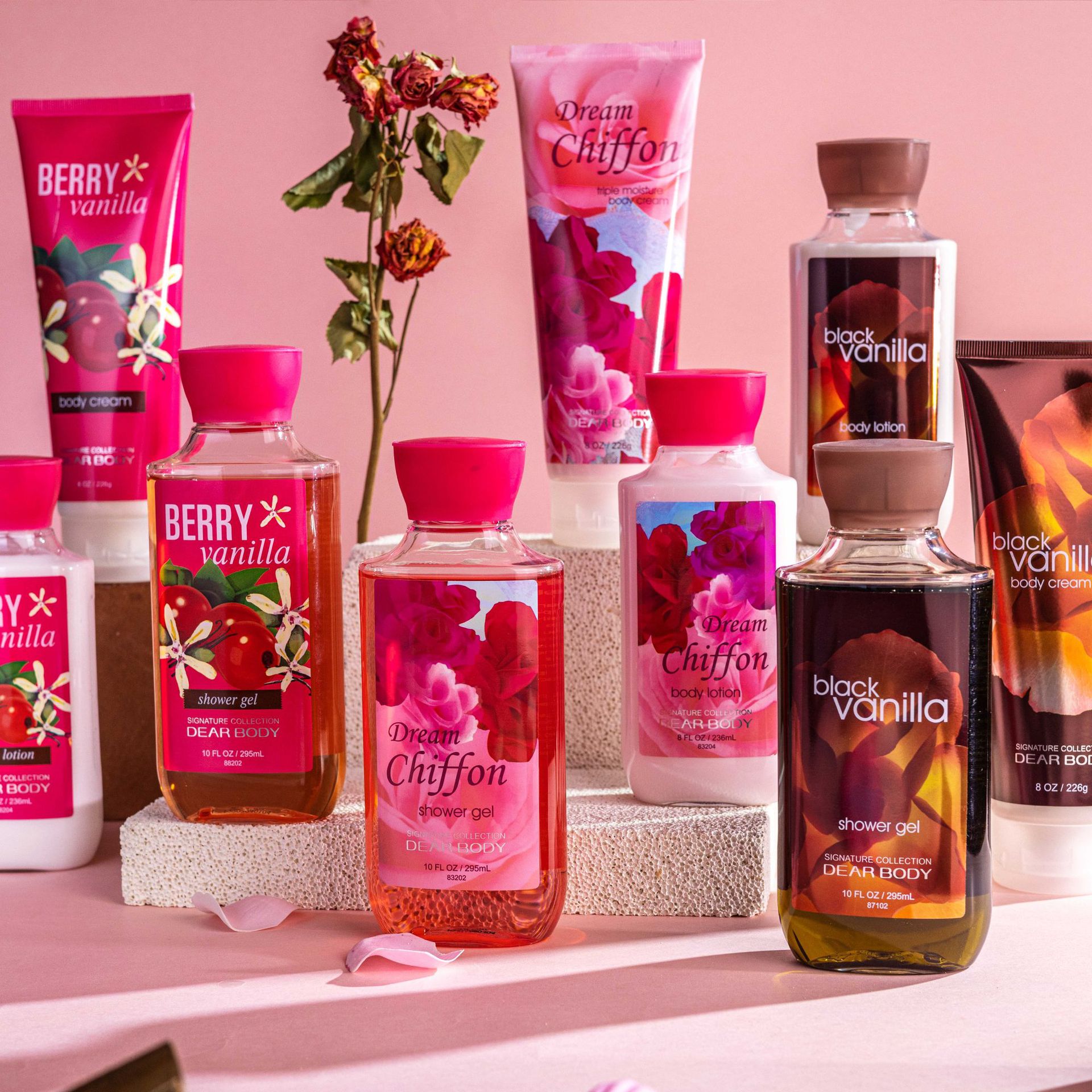 跨境外贸热卖畅销女士持久留香DearBody身体喷雾批发