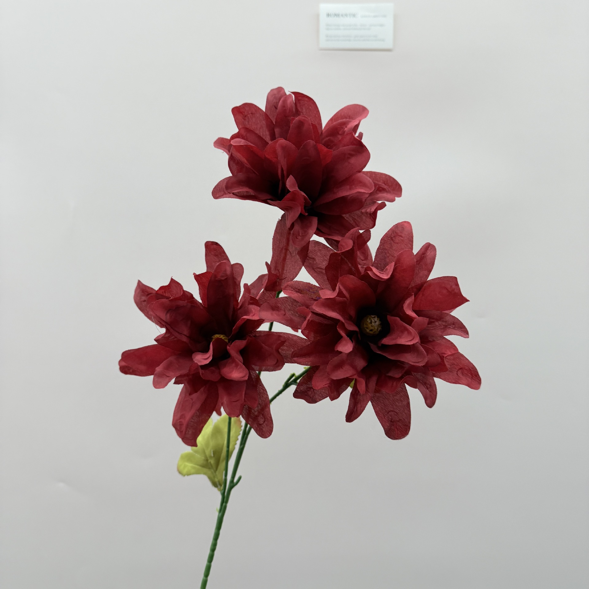 3头紫兰花婚庆仿真花婚礼堂布置装修路引花地排花仿真花场景布置