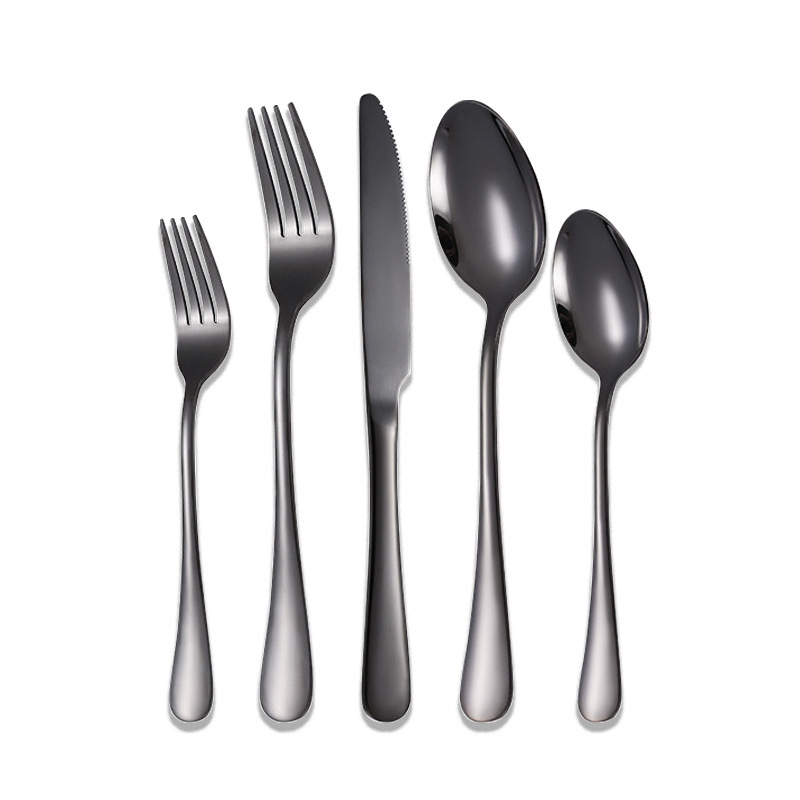 生日刀叉/刀叉/刀叉勺/蛋糕餐具/蛋糕刀叉白底实物图