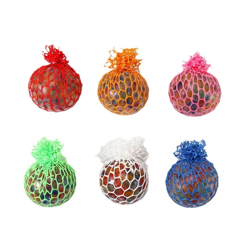 Cross border amazon grape ball descompresión balls pinch pinch TPR soft glue lento rebote bola de descarga juguetes de descompresión al por mayor Item Picture