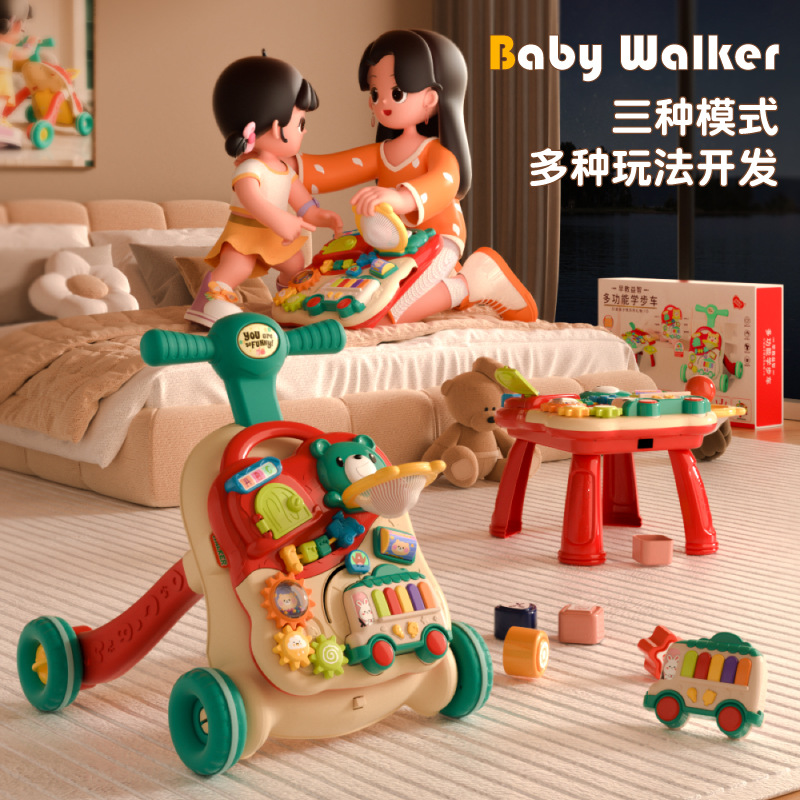 Best-selling baby walking stroller toy, anti-rollover multi-functional walking aid, children's sliding toy Specification image