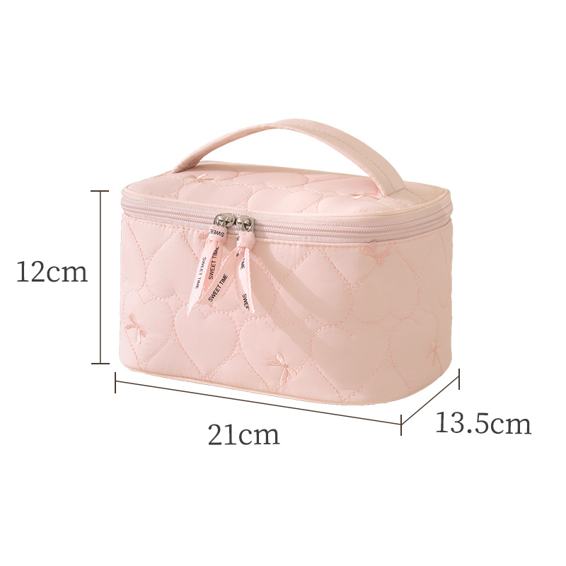ويستطيع الصندوق الجديد أن يغطي حقيبة مكياج وغسل، حقيبة مكياج للسفر Item Picture